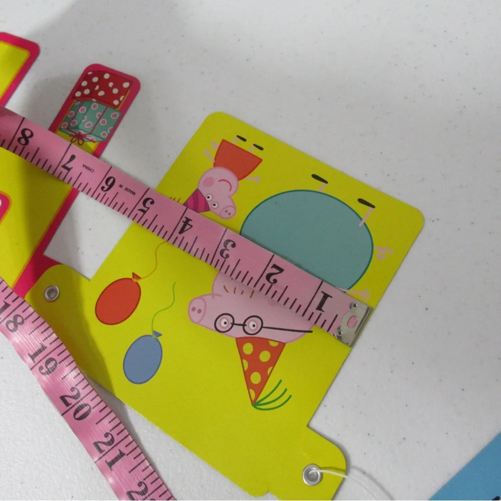 Peppa Pig Happy Birthday Banner and Backdrop Birthday Party Decorations
